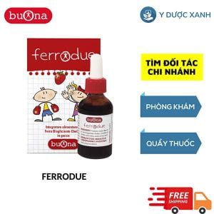 FERRODUE, 15ml, Sắt nhỏ giọt chống thiếu máu cho bé, trẻ sơ sinh của Ý