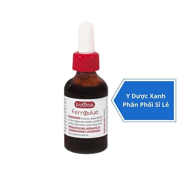 FERRODUE, 15ml, Sắt nhỏ giọt chống thiếu máu cho bé, trẻ sơ sinh của Ý
