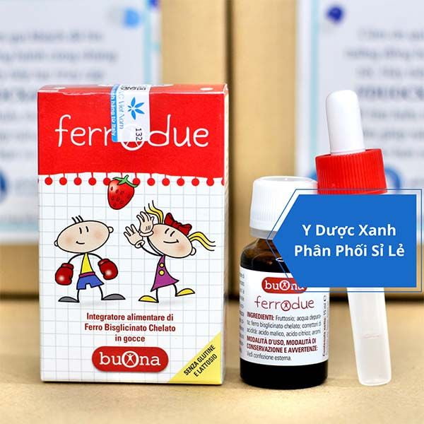 FERRODUE, 15ml, Sắt nhỏ giọt chống thiếu máu cho bé, trẻ sơ sinh của Ý