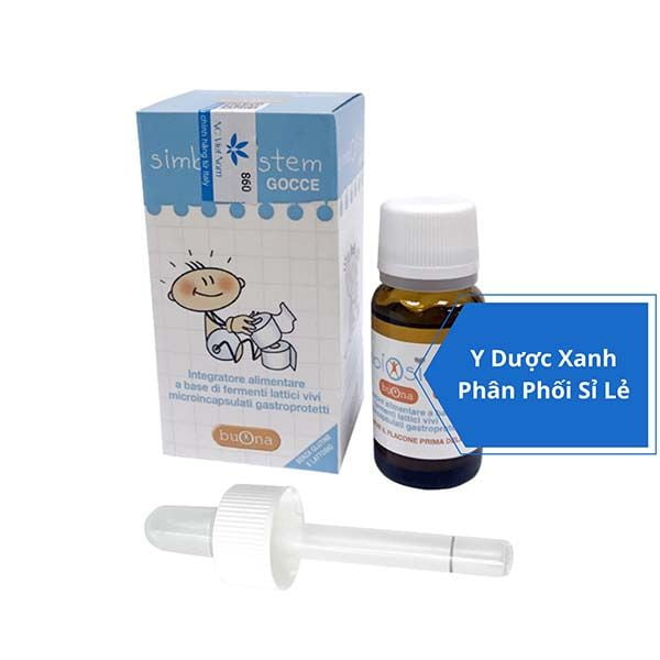 SIMBIOSISTEM GOCCE, 10ml, Men vi sinh chống tiêu chảy cho trẻ sơ sinh, trẻ nhỏ của Ý