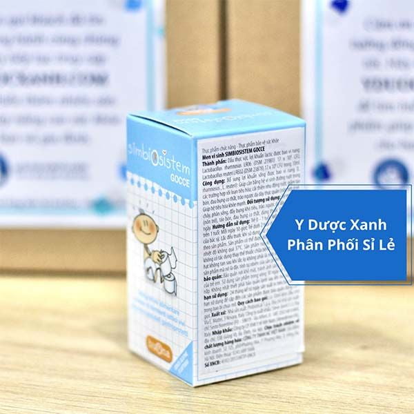 SIMBIOSISTEM GOCCE, 10ml, Men vi sinh chống tiêu chảy cho trẻ sơ sinh, trẻ nhỏ của Ý