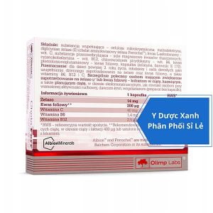 CHELA-FERR BIO COMPLEX, 30 viên, Viên uống bổ sung sắt hữu cơ cho bà bầu của Ba Lan