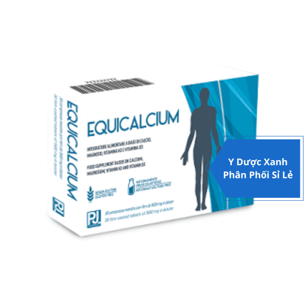 EQUICALCIUM, 30 viên, Viên bổ sung Canxi, Vitamin K2, D3 cho người lớn