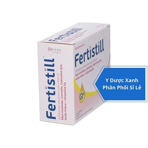 FERTISTILL, 20 gói, Bột bổ trứng, Tăng cường khả năng thụ thai cho nữ giới của Ý