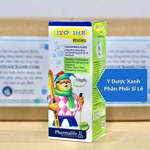 FITOBIMBI BRONCAMIL, 200ml, Siro giảm ho, đau họng cho trẻ nhỏ từ 2 tuổi của Ý