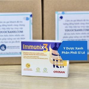 OTOSAN IMMUNIX3, 20 viên, Viên nhai tăng sức đề kháng cho bé người lớn của Ý