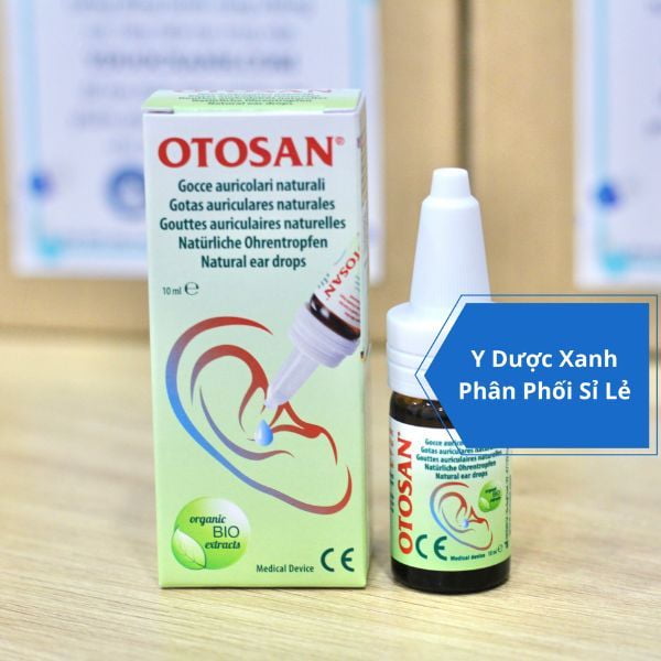OTOSAN NATURAL EAR DROPS, 10ml, Nhỏ tai Otosan chữa viêm tai cho bé, trẻ em từ 1 tuổi của Ý