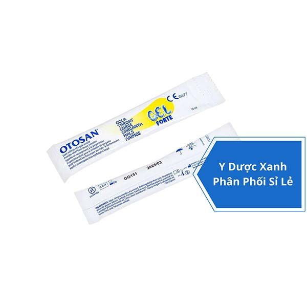 OTOSAN THROAT GEL FORTE, 14 gói, Gel ngậm giảm đau họng, giảm ho cho trẻ em từ 1 tuổi của Ý