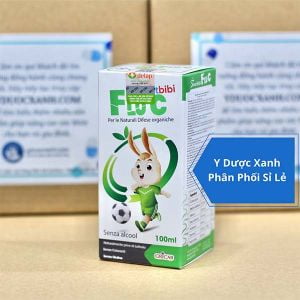 SMARTBIBI FLU C, 100ml, Giảm triệu chứng cảm cúm và tăng đề kháng cho trẻ từ 1 tuổi của Ý