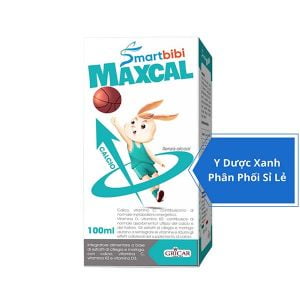 SMARTBIBI MAXCAL, 100 ml, Bổ sung canxi, vitamin D3 K2, tăng chiều cao cho bé từ 6 tháng tuổi của Ý