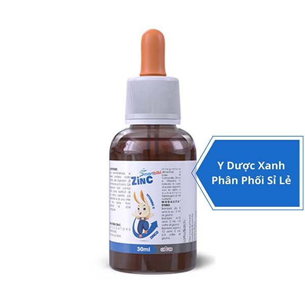 SMARTBIBI ZINC, 30ml, Tăng đề kháng, cải thiện biếng ăn cho trẻ của Ý