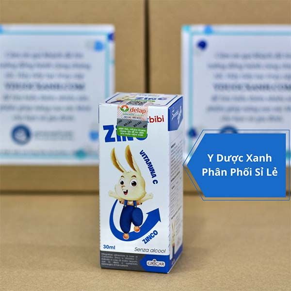 SMARTBIBI ZINC, 30ml, Tăng đề kháng, cải thiện biếng ăn cho trẻ của Ý
