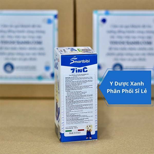 SMARTBIBI ZINC, 30ml, Tăng đề kháng, cải thiện biếng ăn cho trẻ của Ý