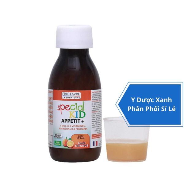 SPECIAL KID APPETIT, 125ml, Siro ăn ngon ở trẻ em từ 2 tuổi của Pháp