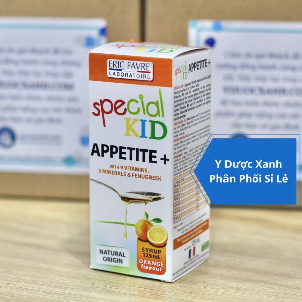SPECIAL KID APPETIT, 125ml, Siro ăn ngon ở trẻ em từ 2 tuổi của Pháp