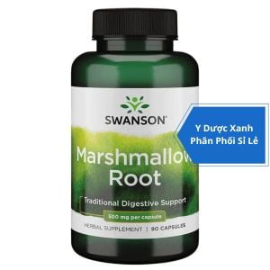 [Global] SWANSON MARSHMALLOW ROOT, 90 viên, Viên uống tăng cường sức khỏe đường tiêu hóa cho người lớn của Mỹ