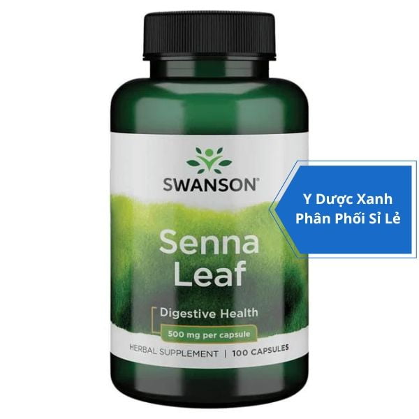 [Global] SWANSON SENNA LEAF, 100 viên, Viên uống hỗ trợ tiêu hóa, đường ruột khỏe mạnh cho người lớn của Mỹ