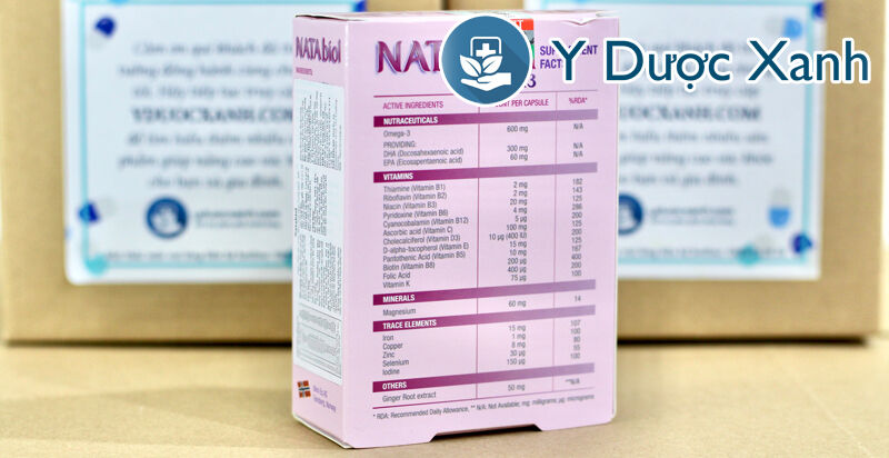 thuốc natabiol plus omega 3