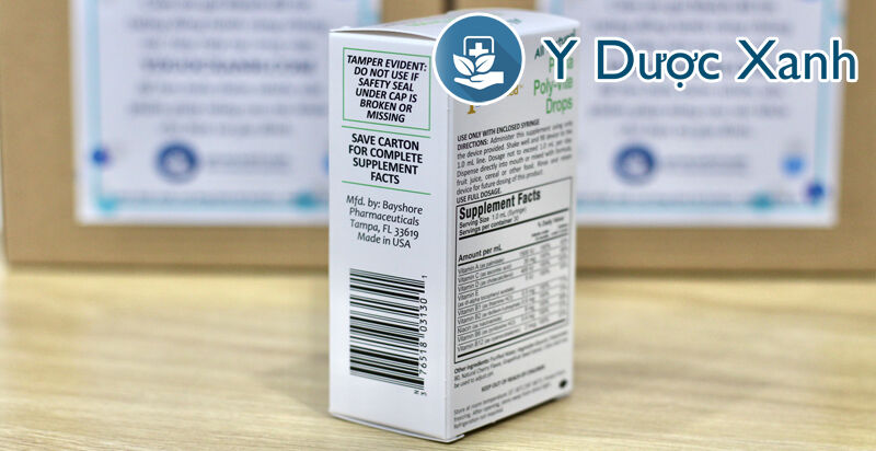 pedia poly vite drops có tốt không