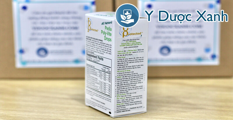 pedia poly vite drops