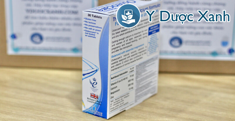 thuốc canxi osteocare cho bà bầu